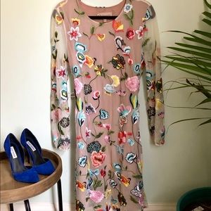 Philosophy Dress Republic Clothing Nude Floral